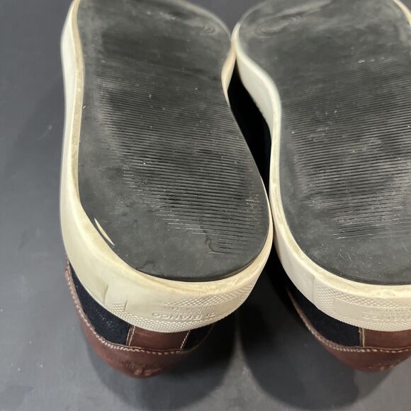 Men’s Di Bianco Scarpe Brown Leather Sneaker Shoe EU 44 US 11 - Picture 8 of 12